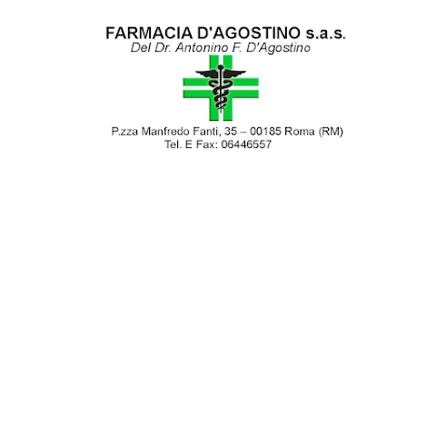 Farmacia D'Agostino s.a.s. del Dr Antonino F. D'Agostino