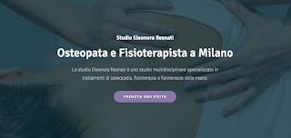 Eleonora Resnati - Osteopata Fisioterapista Monza e Brianza