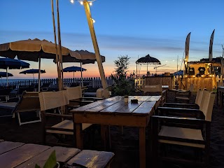 Sunset cocktail beach