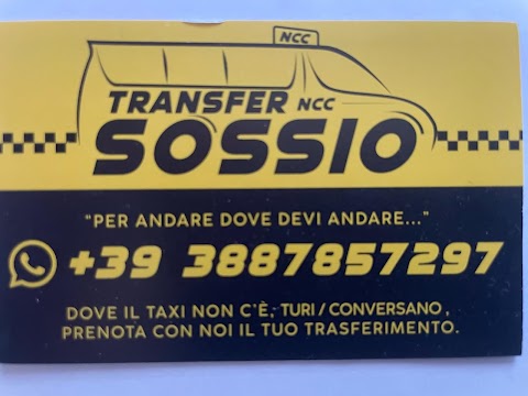 Taxi Ncc , Conversano , Turi, Polignano a mare Rutigliano ,Monopoli ,Transfer Sossio