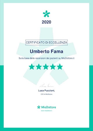 dr. Umberto Fama Chirurgo Plastico-Laserterapista