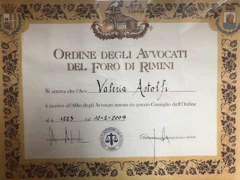 Avvocato Astolfi Valeria - Rimini - Consulenza legale diritto civile