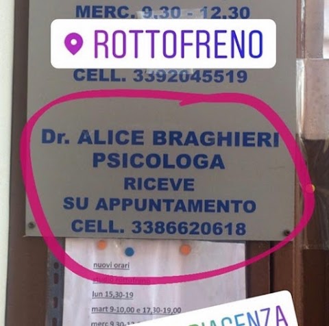 Dott.ssa Alice Braghieri, Psicologo