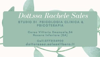 Studio di psicologia e psicoterapia Dott.ssa Rachele Sales