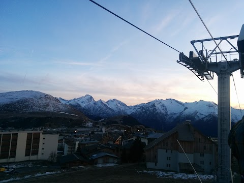 Piscine découverte à l'Alpe d'Huez