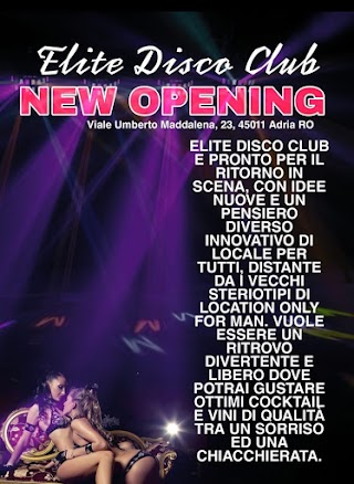 ELITE DISCO CLUB ADRIA