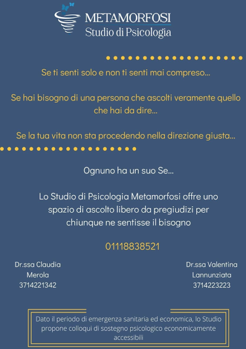 Metamorfosi Studio di Psicologia