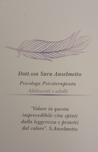 dott.ssa Sara Anselmetto Psicoterapeuta Torino