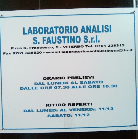 Laboratorio San Faustino