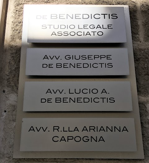Studio Legale Avv. Lucio A. de Benedictis