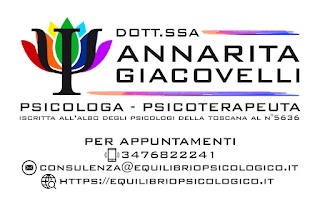 Dott.ssa Annarita Giacovelli Psicologa e Psicoterapeuta