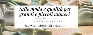 Coraggio Shoes - scarpe donna piccoli e grandi numeri