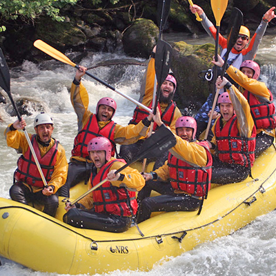 Rafting a Morgex in Valle d'Aosta VDA escursioni