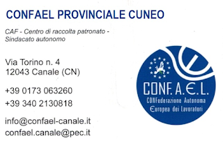 CONFAEL PROVINCIALE CUNEO - sede di Canale