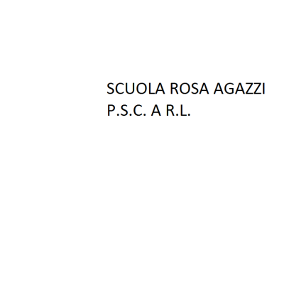 Scuola Paritaria dell'Infanzia e Primaria Rosa Agazzi Societa' Cooperativa