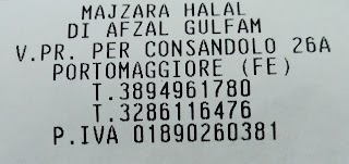 MACCELLERIA ISLAMICA HALAL DI AFZAL GULFAM