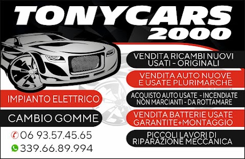 Tony Cars 2000 Ricambi Auto Usati & Soccorso Stradale