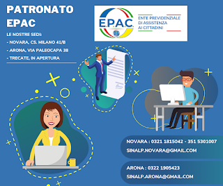 Patronato Epac CAF Sinalp ARONA