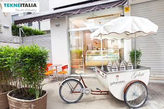 TeknèItalia - ice cream gelato carts