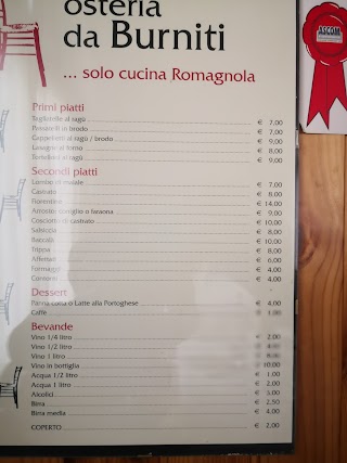 Osteria Da Burniti di Pattuelli Giovanni