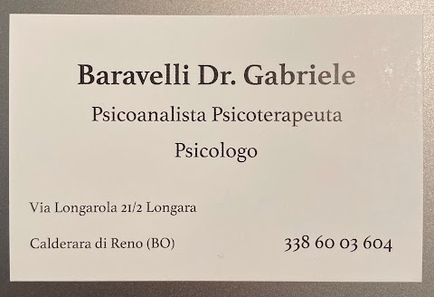 Psicologo Bologna Dr. Baravelli Gabriele - Psicoterapeuta Psicoanalista