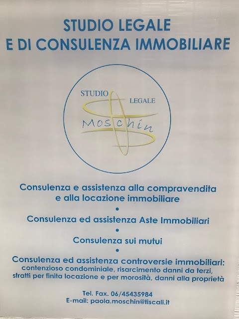 Studio Legale Avv. Paola Moschin - Consulenza Legale - Roma