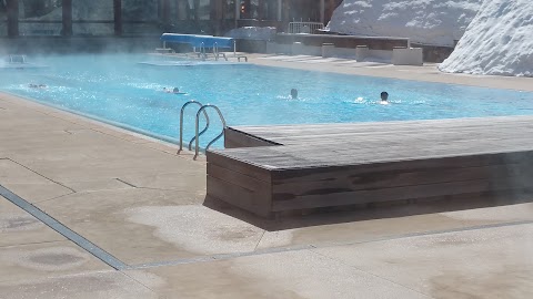 Piscine découverte à l'Alpe d'Huez