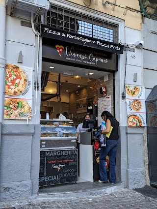 Vincenzo Capuano pizza a portafoglio e pizza fritta