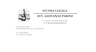 Avvocato Giovanni Parini - Studio Legale