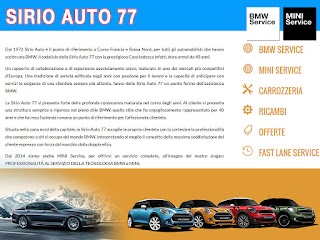 Officina Roma Nord BMW e MINI - Sirio Auto 77