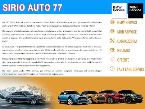 Officina Roma Nord BMW e MINI - Sirio Auto 77