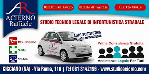 STUDIO LEGALE DI INFORTUNISTICA STRADALE ACIERNO RAFFAELE