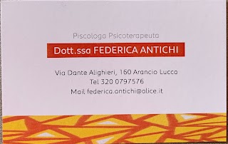 Dott.ssa FEDERICA ANTICHI Psicologa Psicoterapeuta