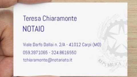 Notaio Chiaramonte Teresa