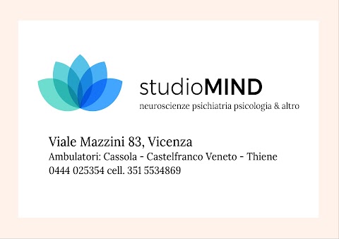 PSICOTERAPIA PSICHIATRIA Neuropsicologia & DIPENDENZE a Vicenza, Thiene & Cassola