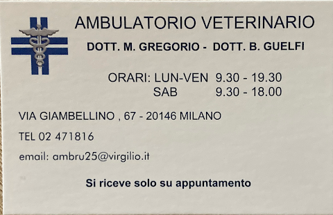 Studio Associato Medico Veterinario Gregorio-Guelfi