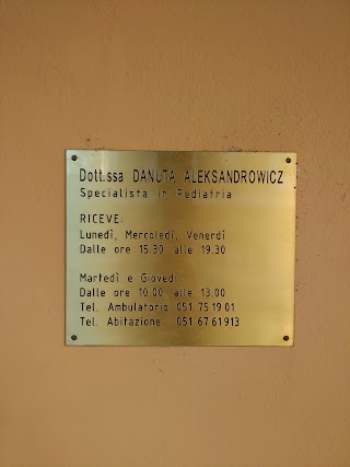 Aleksandrowicz Dr. Danuta