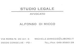 Avv. Alfonso DI MICCO