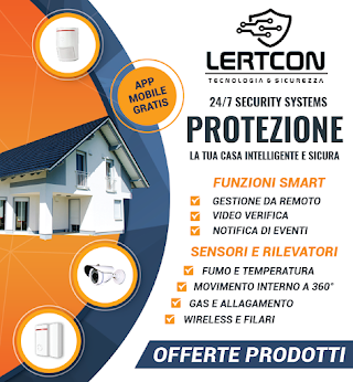 Lertcon Security Roma - Antifurto e Videosorveglianza