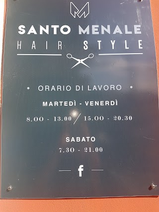 Santo Menale Hair Style