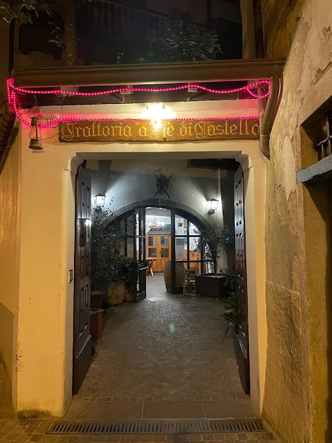 Trattoria Piè di Castello Sas