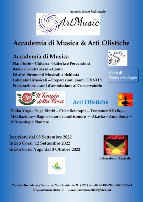 Artmusicolistic - scuola di musica & arti olistiche