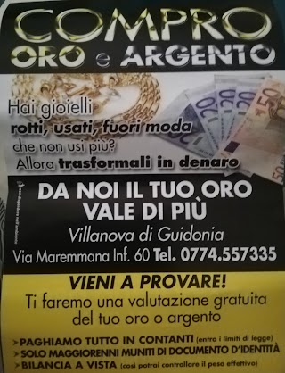 Compro Oro E Argento