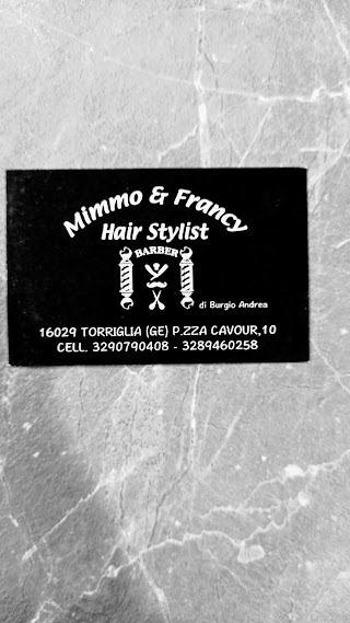 mimmo & Francy hair stylist-barber