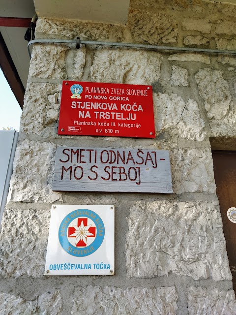 Stjenkova koča na Trstelju