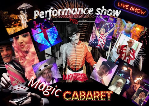 Magico Valentino Performance 1995 magia cabaret circus