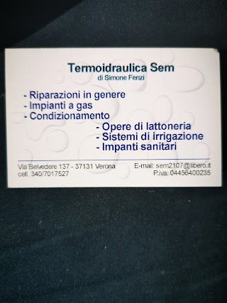 Idraulico Verona Termoidraulica Sem Di Fenzi Simone