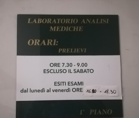 Laboratorio di Analisi Mediche e di Ricerche Cliniche Gibellini Dr. Enzo