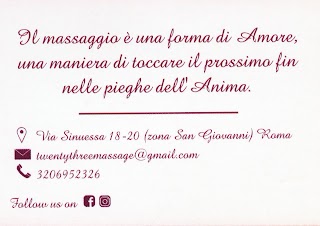 Twentythree Massage