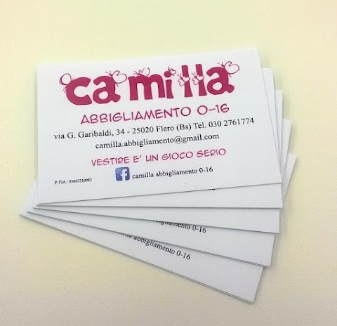 Camilla Abbigliamento 0-16